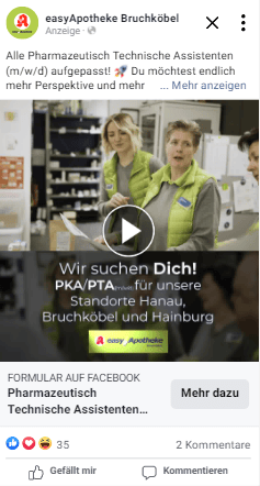 Easyapotheken Recruiting Video und Mitarbeiterkampagne