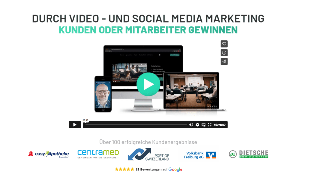 Warum Videos und Filme auf deiner Webseite SEO verbessern